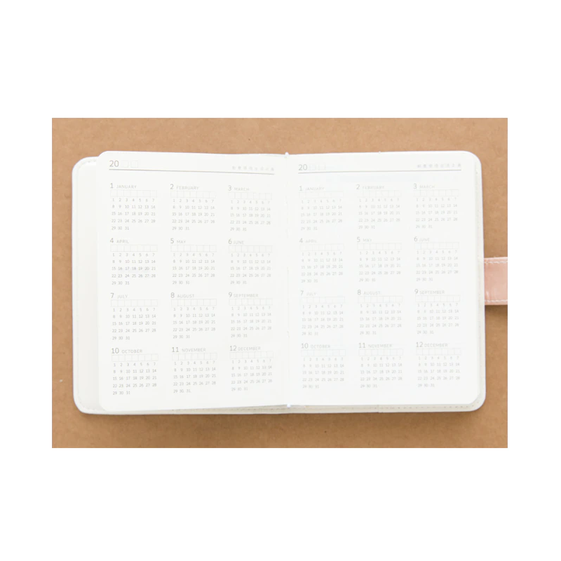 Kawaii Star Leather Notebook, Daily Planner & Thick Schedule handBook ...